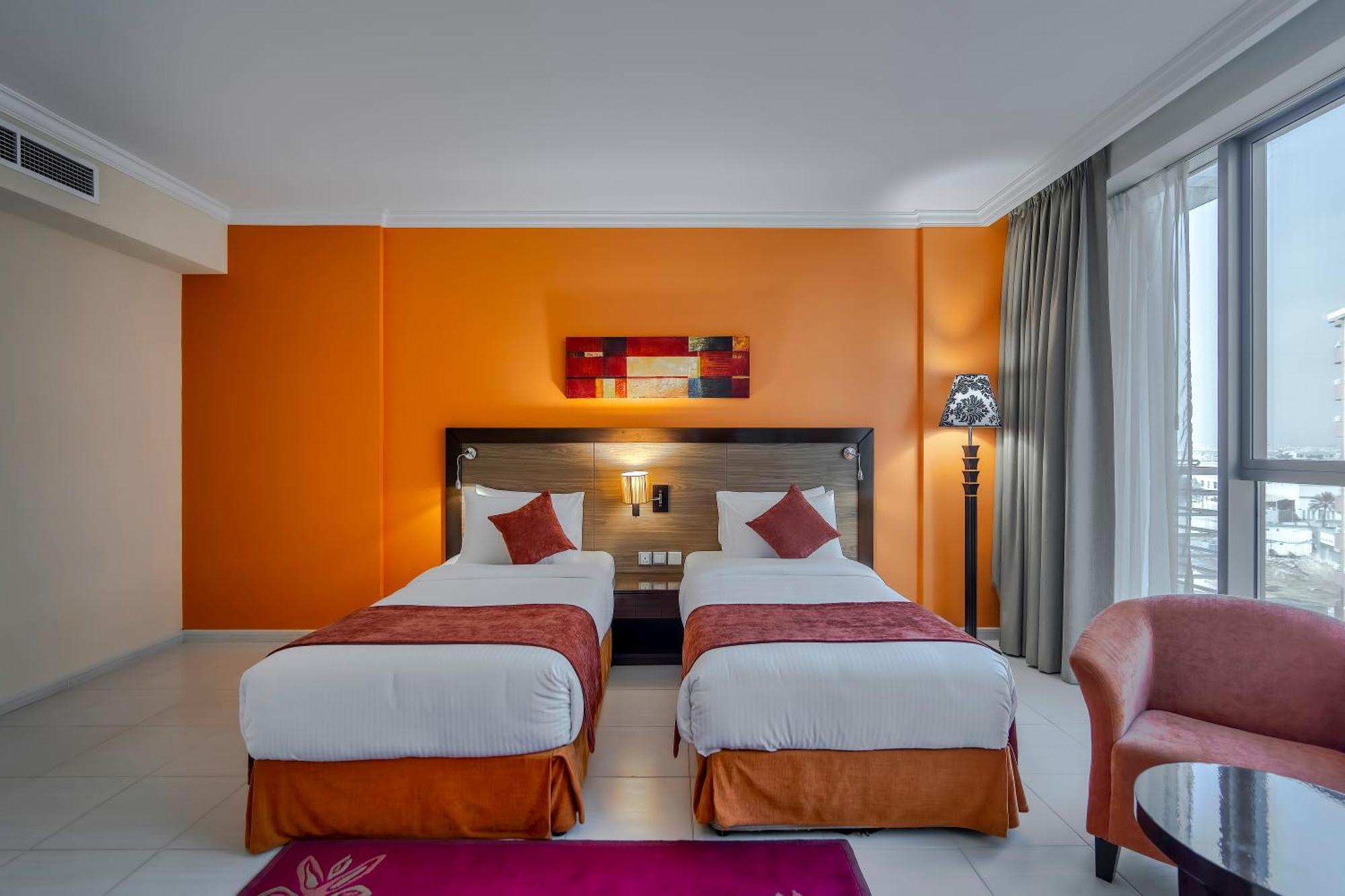 דובאי Icon Delux Hotel Apartments Al Barsha - Formerly Abidos מראה חיצוני תמונה